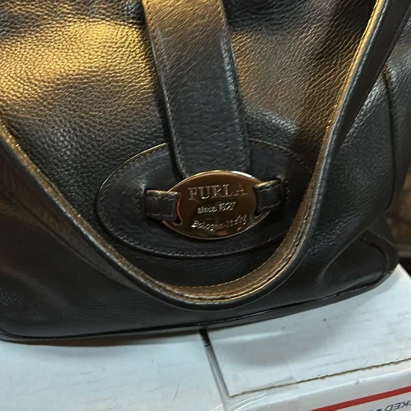 Furla Leather Shoulder Bag - Picture 2 of 10